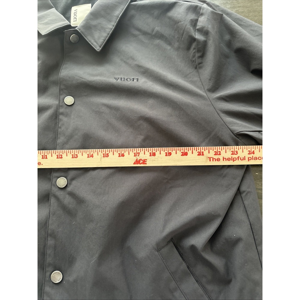 Vuori V1 Coach Black Jacket Mens Size XL - Picture 5 of 7